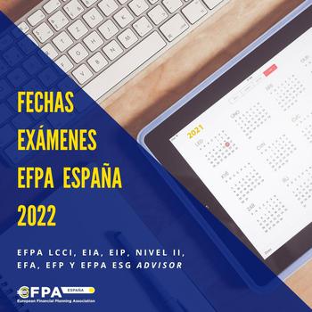 Ya tenemos las fechas de exámenes EFPA España para el 2022