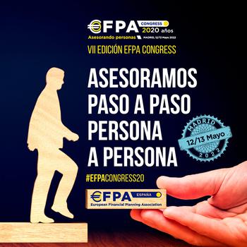 Invitación exclusiva para miembros certificados de EFPA España: #EFPACONGRESS20, 12 y 13 de mayo en Madrid